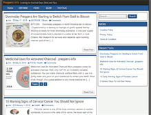 Tablet Screenshot of preppersinfo.com